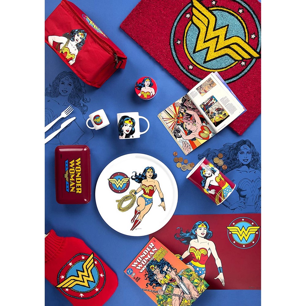 Acquista online Wonder Woman - 44x29 polypropylene breakfast napkins Excelsa